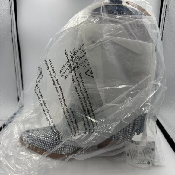 Jessica Simpson Brand New Paredisa Rhinestone Fringe Cowboy Booties size 6.5 - Picture 8 of 8